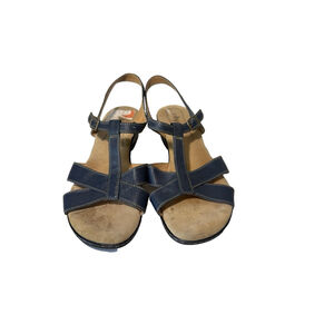 Comfortiva Softspot Leather Slingback Sandals size 8.5 WW